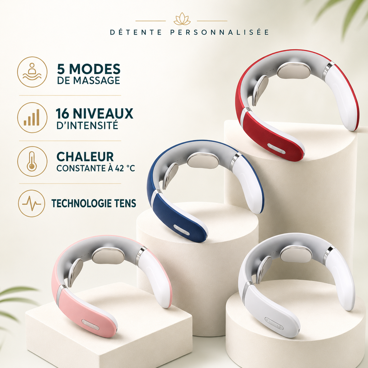 Masseur cervical TENS | CerviPulse 5