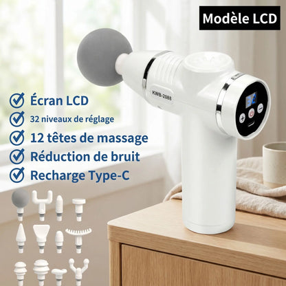 Pistolet de massage | Récupération Musculaire Pro