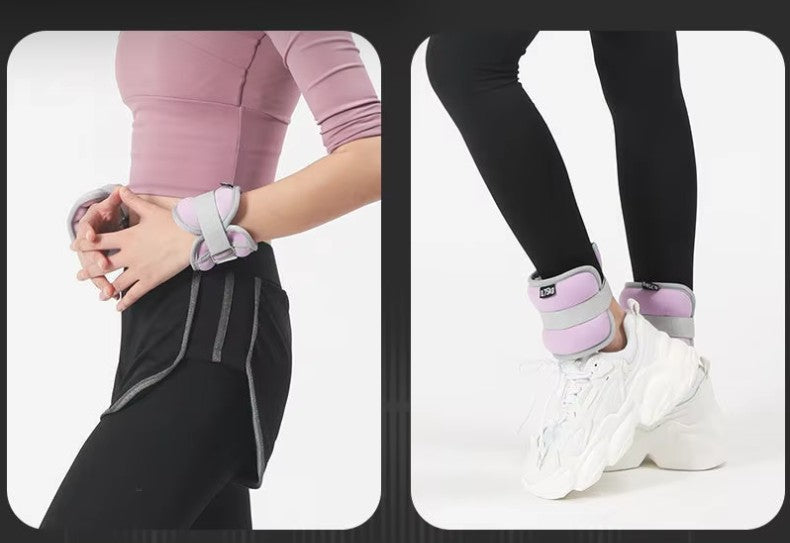 Poids pour cheville rose pieds poignets