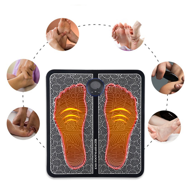 appareil de massage pieds 8 modes