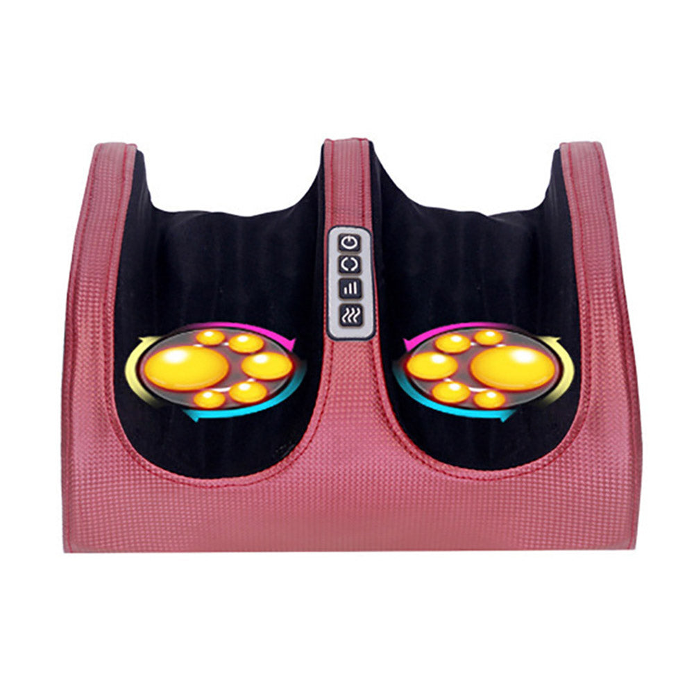 appareil de massage pieds jambes chauffant rouge