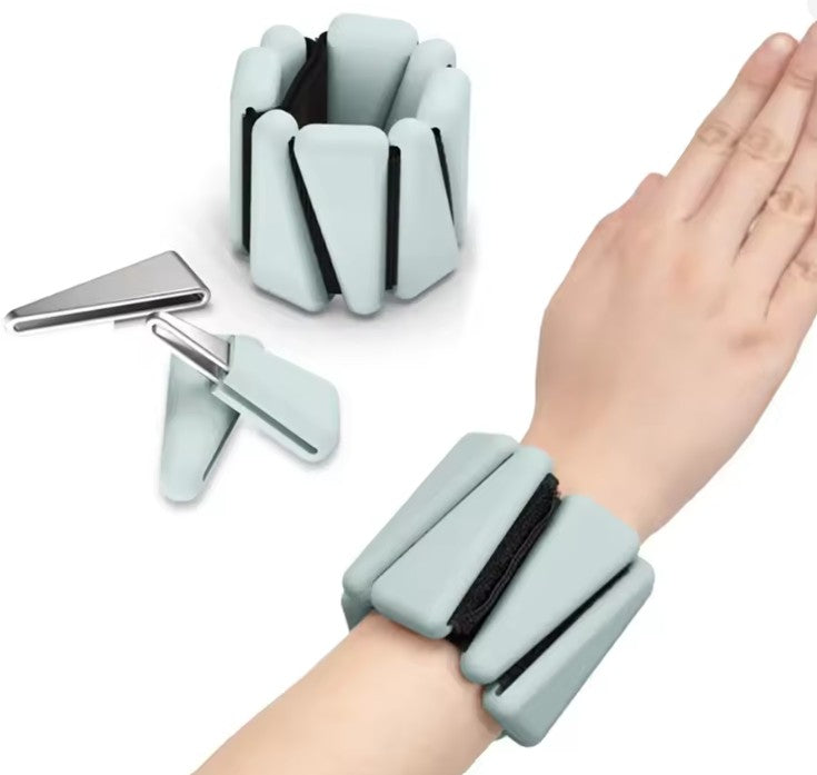 bracelet lesté gris