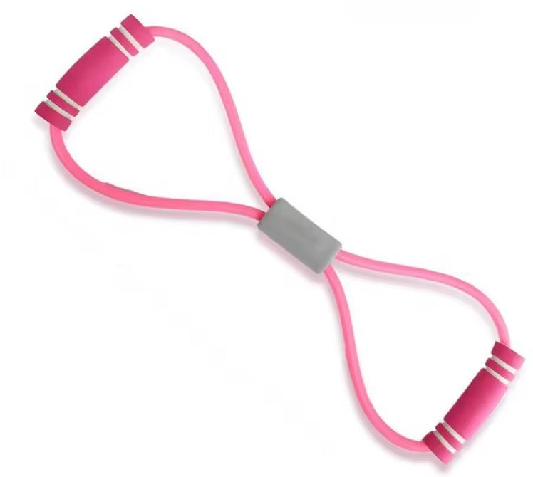 élastique musculation poignets rose