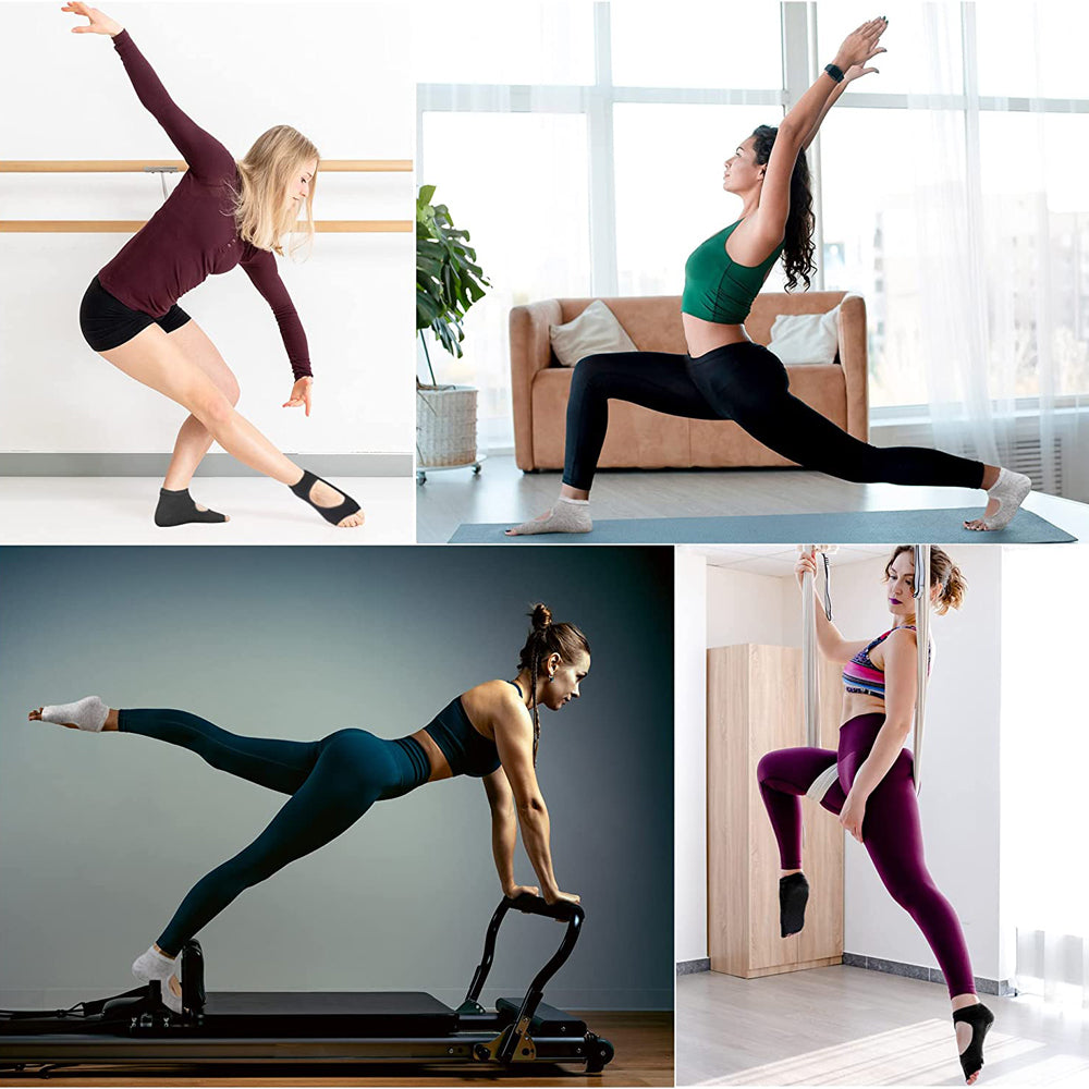 filles avec chaussette yoga