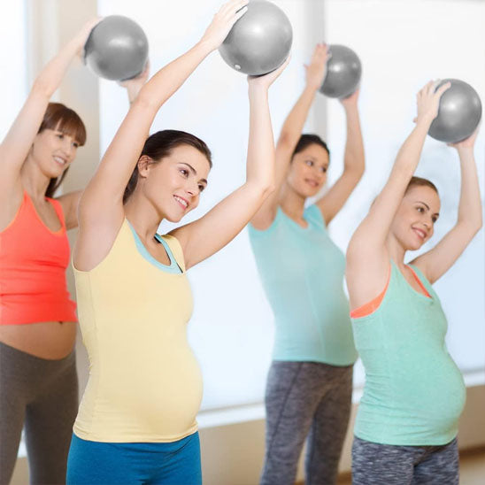 filles petit ballon pilates