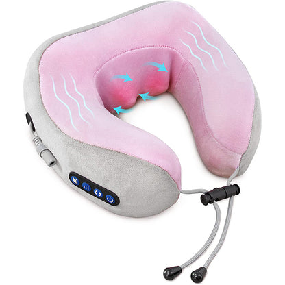 masseur cervical voyage rose