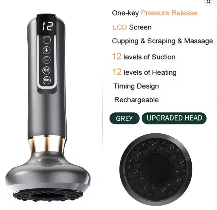 appareil de massage pistolet de massage gris