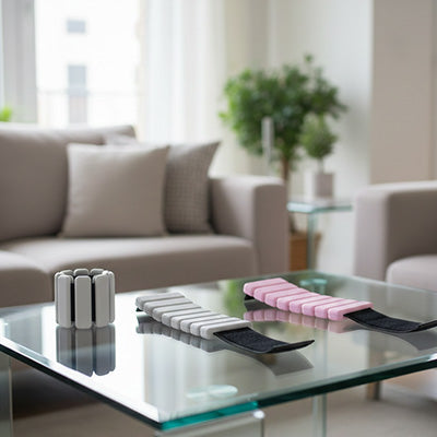 poids pour cheville sur table