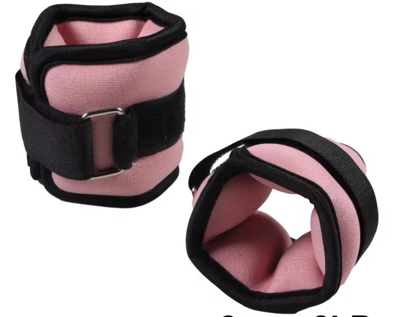 poids pour les chevilles rose