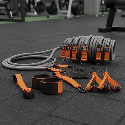 Sangle musculation | Ultra - résistante - Force Féminine Active