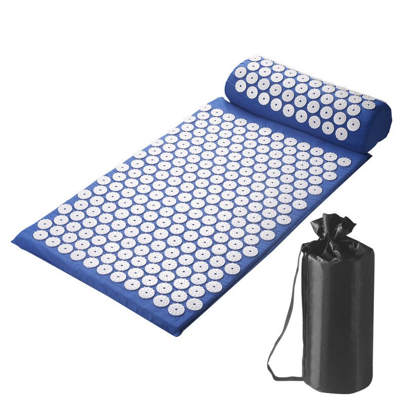 tapis d'acupression bleu