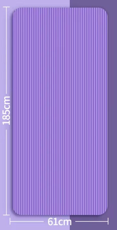 tapis du sport violet