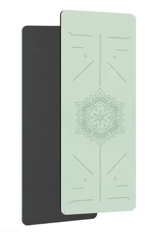 tapis du yoga vert tapis du sport