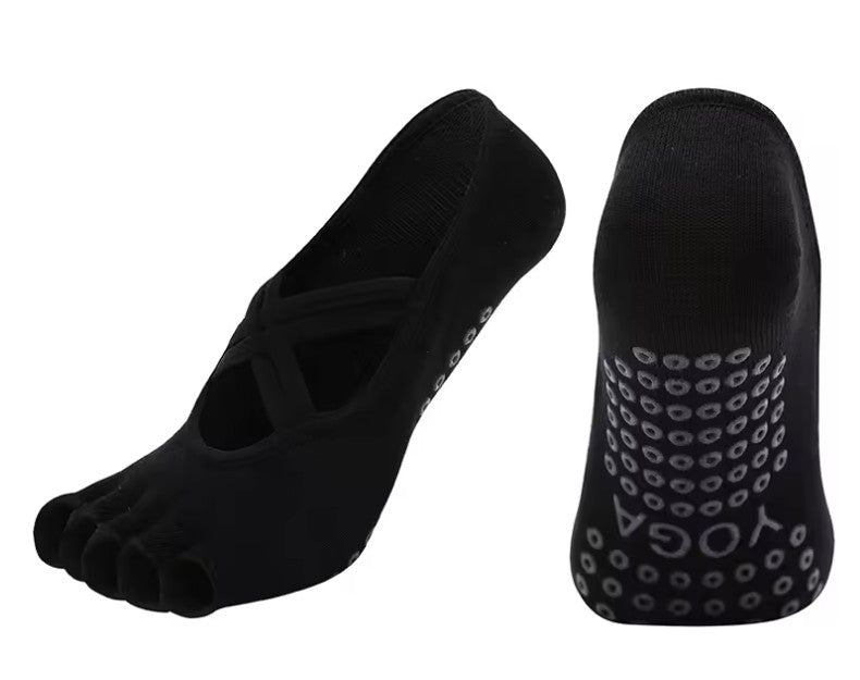 yoga chaussette noir
