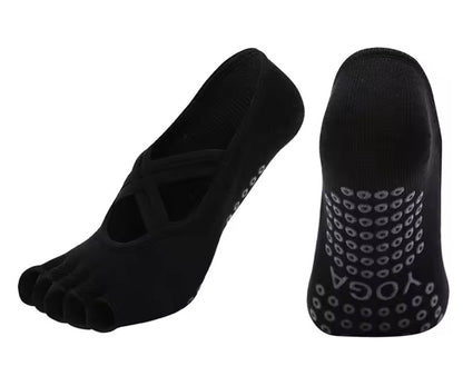 yoga chaussette noir